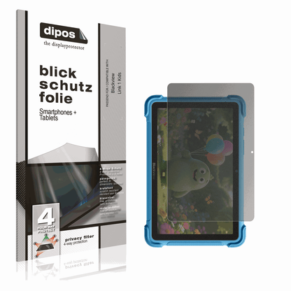 Blickschutzfolie von dipos passend für Blackview Link 1 Kids, präziser Zuschnitt und blasenfrei montiert