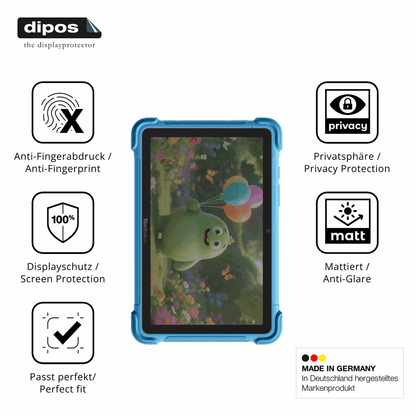 Privatsphäre-Schutz durch Sichtschutz-Folie passend zugeschnitten für Blackview Link 1 Kids