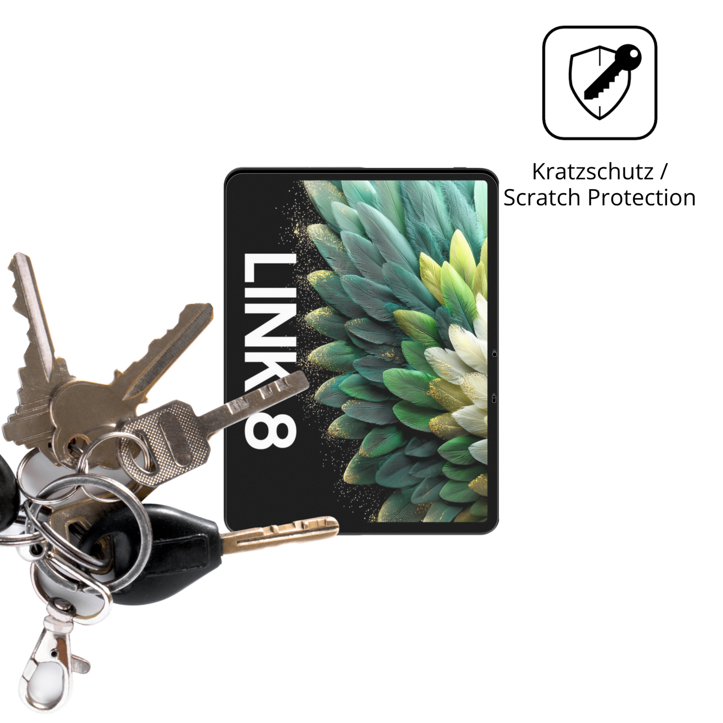 2x Schutzfolie matt für Blackview Link 8 Display-Schutzfolie