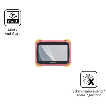 2x Screen Protector for Blackview Link Mini Kids matte Flexible Glass 9H dipos