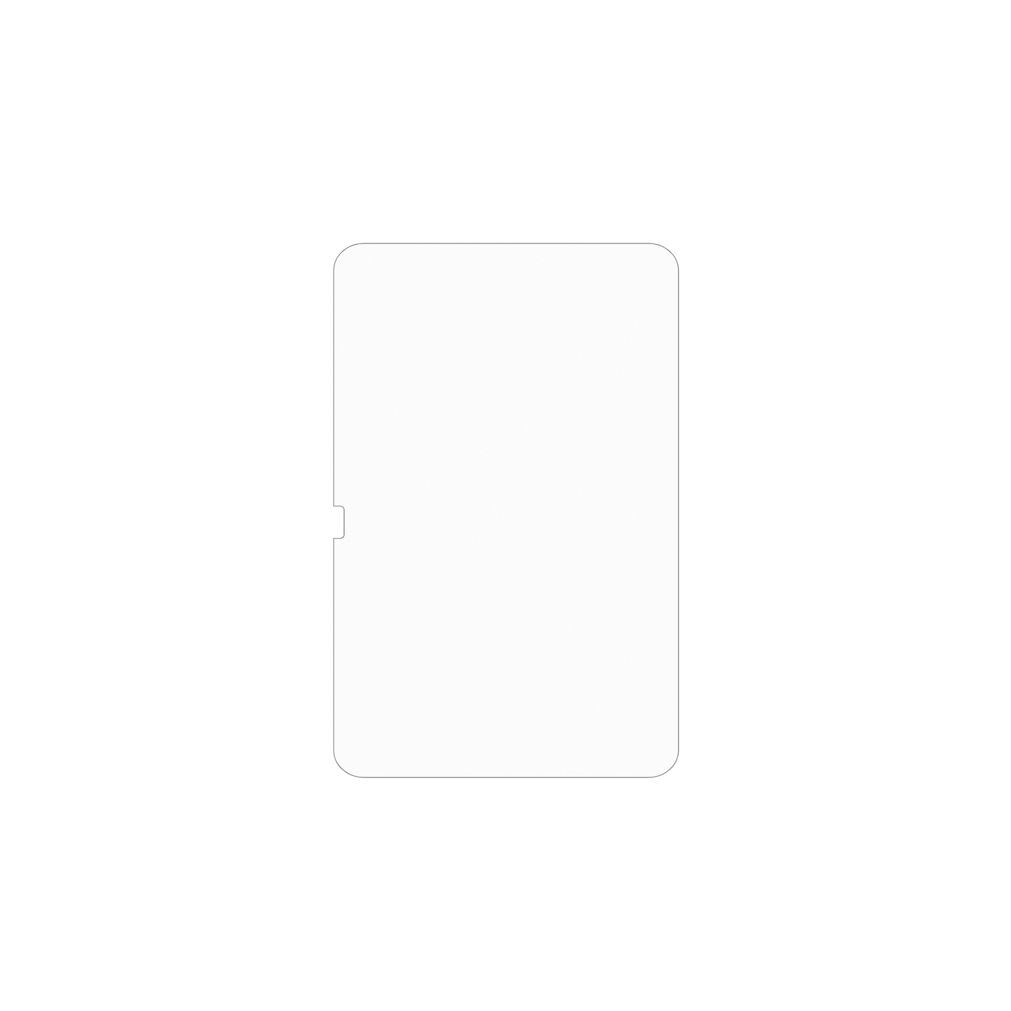 dipos Displayschutz für Blackview Oscal Pad 200, mattierte Oberfläche, geringe Dicke und perfekte Passform