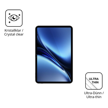 Dünne und klare Folie passend zugeschnitten für Blackview Oscal Pad 200