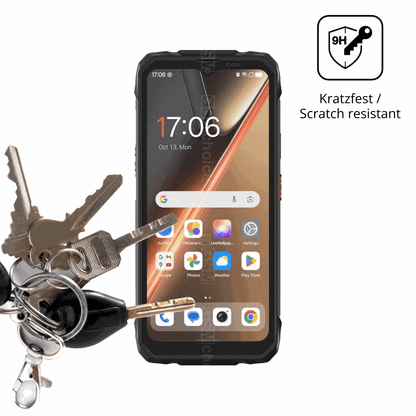dipos Displayschutz für Blackview Rock 1 Pro, mattierte Oberfläche, robuste Festigkeit und perfekte Passform