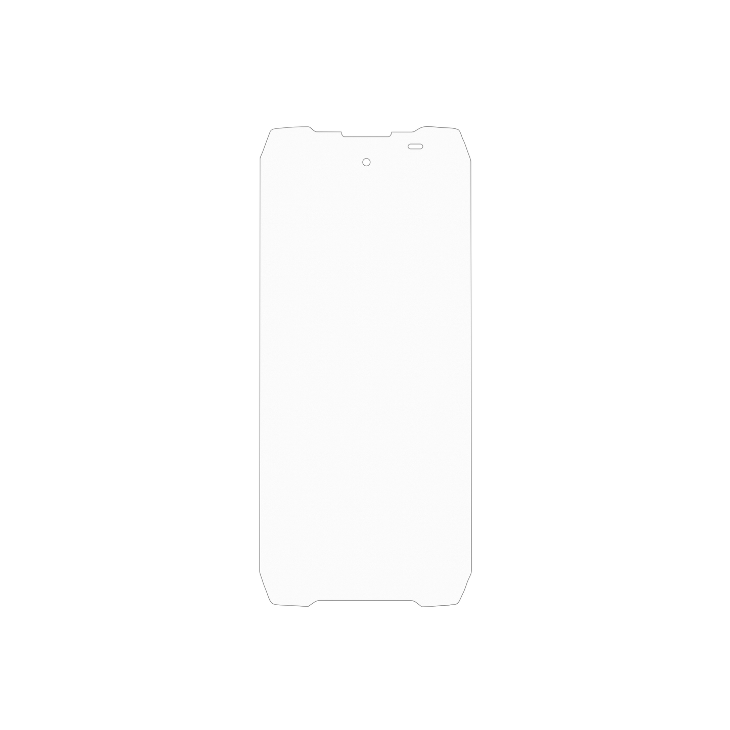 dipos Displayschutz für Blackview Rock 2, mattierte Oberfläche, geringe Dicke und perfekte Passform