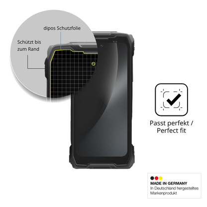 Schutz gegen Kratzer auf dem Blackview Rock 2 Glas durch Schlüssel oder Ähnliches