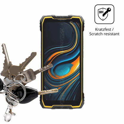dipos Displayschutz für Blackview Rock 2 Pro, mattierte Oberfläche, robuste Festigkeit und perfekte Passform