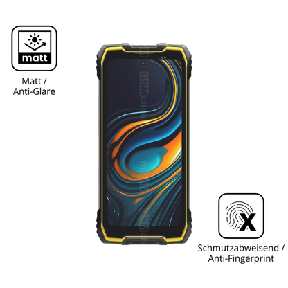 9H Hartbeschichtete, flexible Folie passend zugeschnitten für Blackview Rock 2 Pro