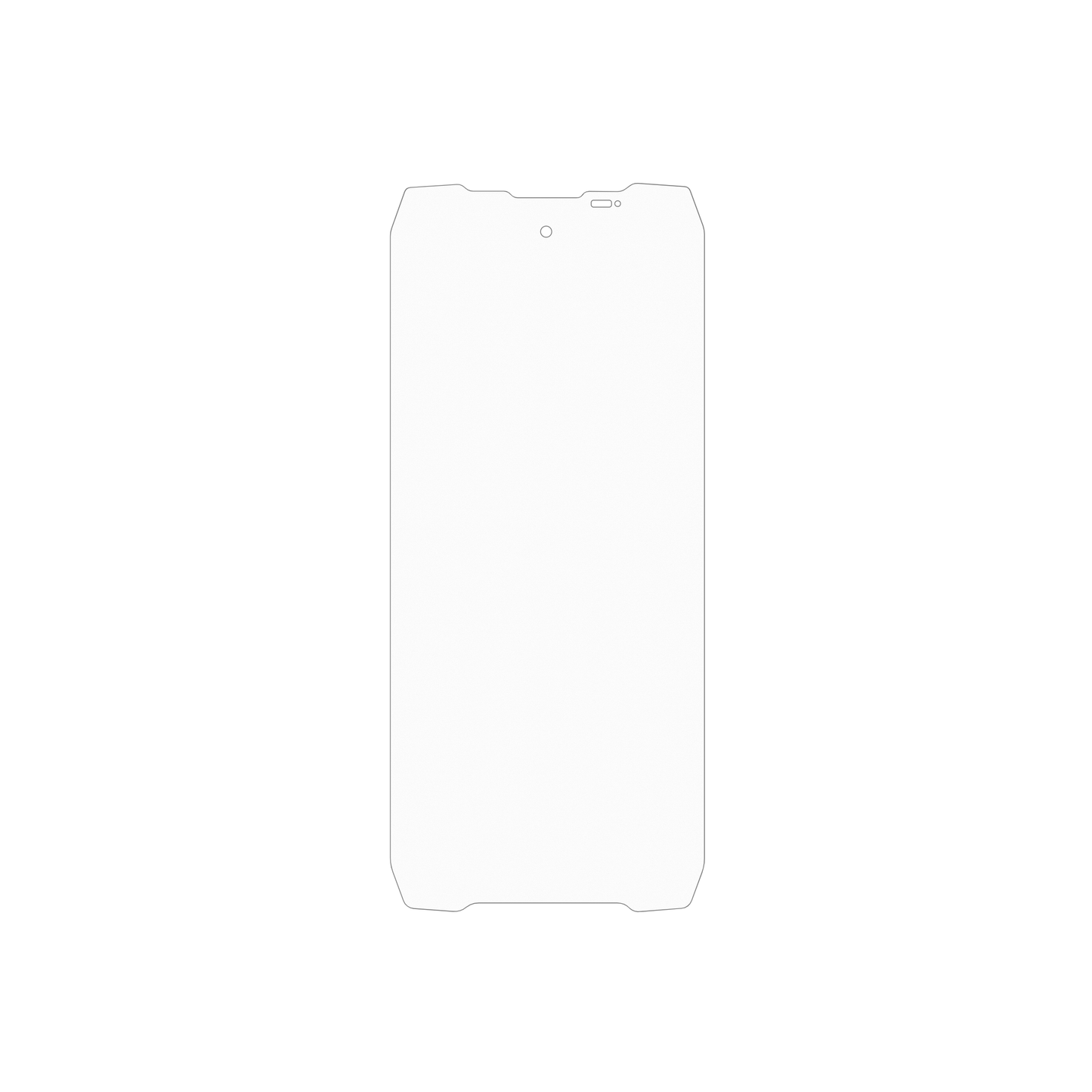 dipos Displayschutz für Blackview Rock 3, mattierte Oberfläche, geringe Dicke und perfekte Passform