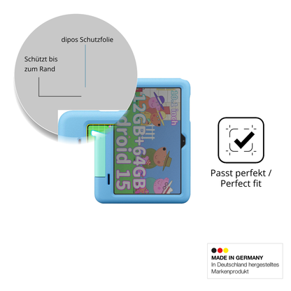 Schutz gegen Kratzer auf dem Blackview Tab 20 Kids Glas durch Schlüssel oder Ähnliches