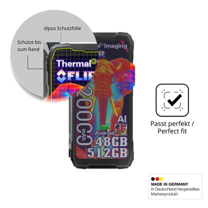 Schutz gegen Kratzer auf dem Blackview Xplore 1 Pro Glas durch Schlüssel oder Ähnliches