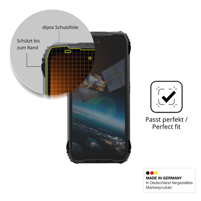 Schutz gegen Kratzer auf dem blackviewxplore 2 satellite Glas durch Schlüssel oder Ähnliches