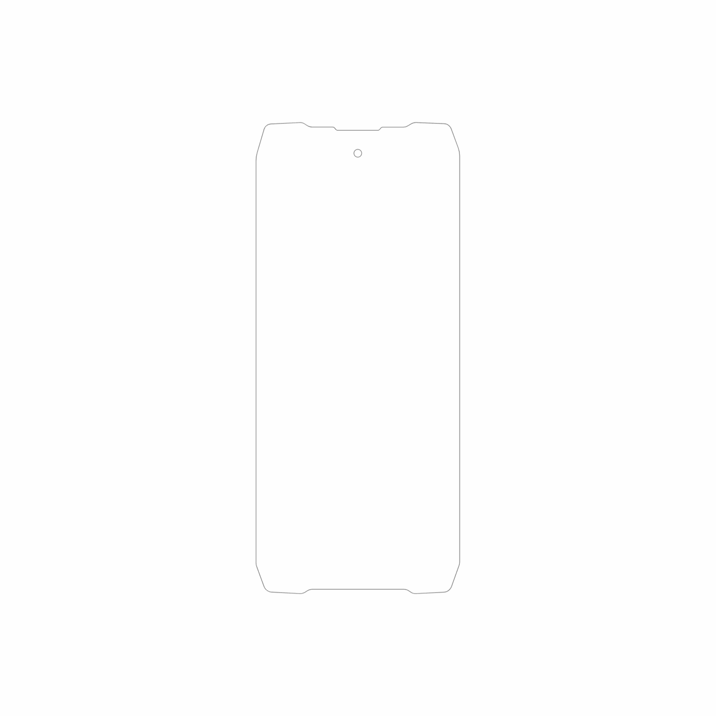 dipos Displayschutz für Blackview Xplore X1 5G, mattierte Oberfläche, geringe Dicke und perfekte Passform