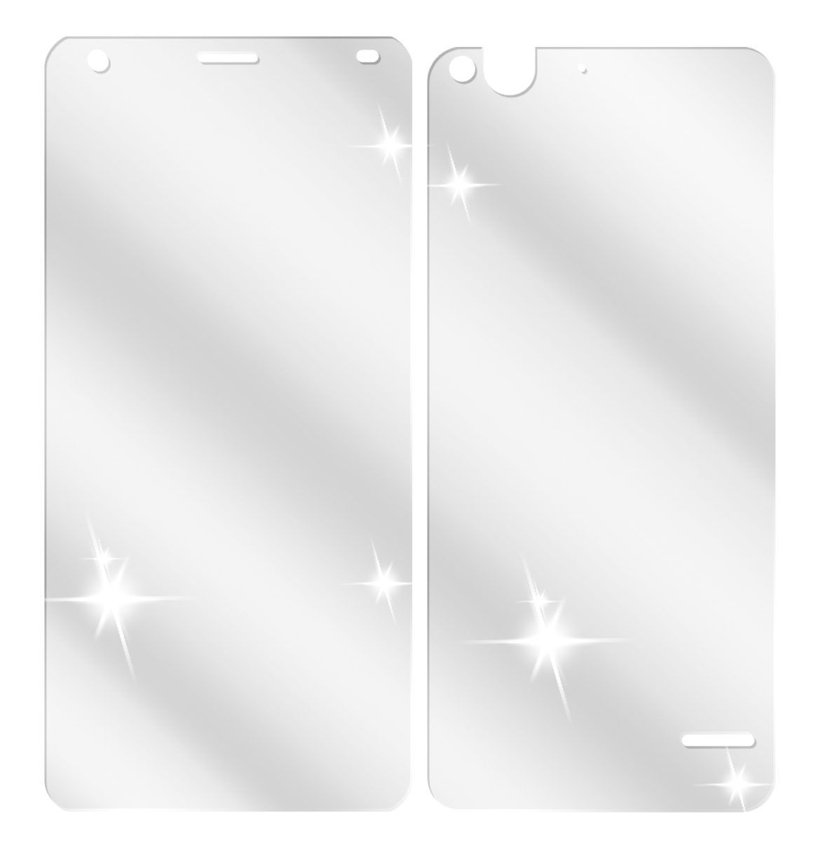 dipos Displayschutz für Blade S6 Plus ZTE, transparente Oberfläche, geringe Dicke und perfekte Passform
