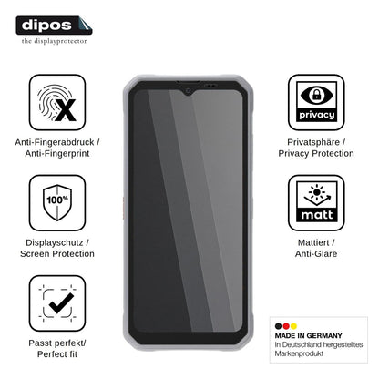 Screen Protector for Blackview Marine 3 Privacy Filter 4-Way Protection dipos