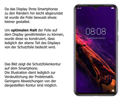 Privatsphäre-Schutz durch Sichtschutz-Folie passend zugeschnitten für Doogee N20