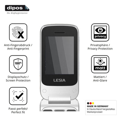 Privatsphäre-Schutz durch Sichtschutz-Folie passend zugeschnitten für FEGA Flip Senior 2