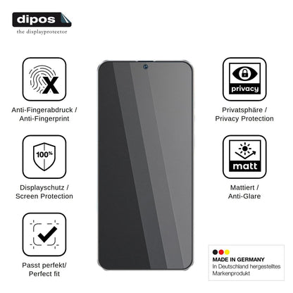 Screen Protector for FOXIONO Reno5 Privacy Filter 4-Way Protection dipos