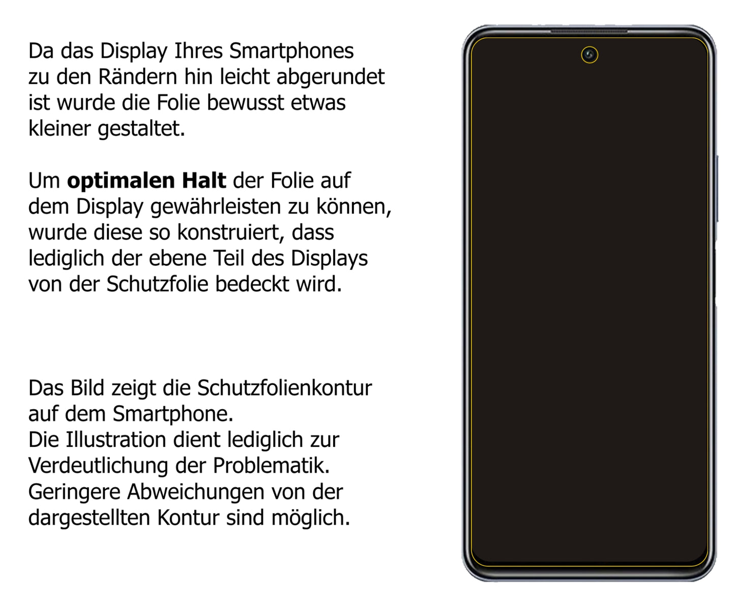 Privatsphäre-Schutz durch Sichtschutz-Folie passend zugeschnitten für Honor 10X Lite