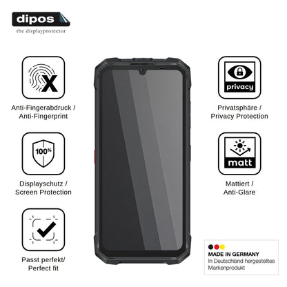 Screen Protector for Hotwav Hyper 8E Privacy Filter 4-Way Protection dipos