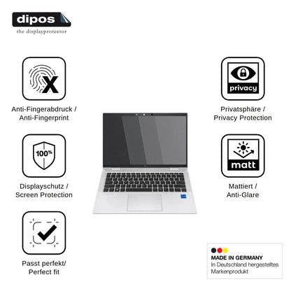 Screen Protector for HP EliteBook x360 1030 G8 13.3 Privacy Filter 4-Way Protection dipos