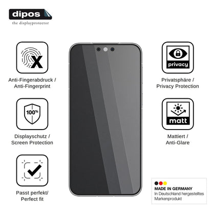 Screen Protector for Huawei Mate 90 RS Ultimate Design Privacy Filter 4-Way Protection dipos