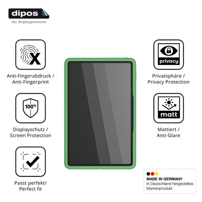 Privatsphäre-Schutz durch Sichtschutz-Folie passend zugeschnitten für Huawei MatePad SE 11 Kids Edition