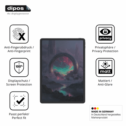 Privatsphäre-Schutz durch Sichtschutz-Folie passend zugeschnitten für Lenovo Legion Y900 11