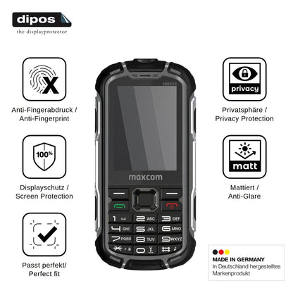Screen Protector for MaxCom MM928 4G Privacy Filter 4-Way Protection dipos