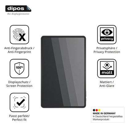 Privatsphäre-Schutz durch Sichtschutz-Folie passend zugeschnitten für N-one NPad Ultra