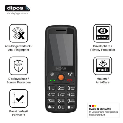 Screen Protector for Nomi i2440 Privacy Filter 4-Way Protection dipos