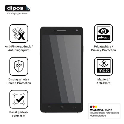 Screen Protector for Nomi i501 Style Privacy Filter 4-Way Protection dipos