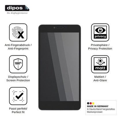 Screen Protector for Nomi i552 Gear Privacy Filter 4-Way Protection dipos