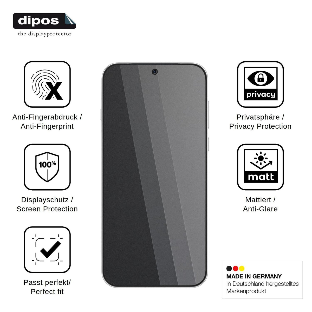 Screen Protector for Oppo Find X10 Pro Max Privacy Filter 4-Way Protection dipos