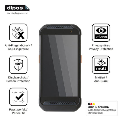 Screen Protector for Point Mobile PM86 Privacy Filter 4-Way Protection dipos