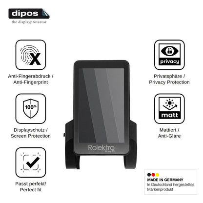 Screen Protector for Rolektro Joy 20 Privacy Filter 4-Way Protection dipos