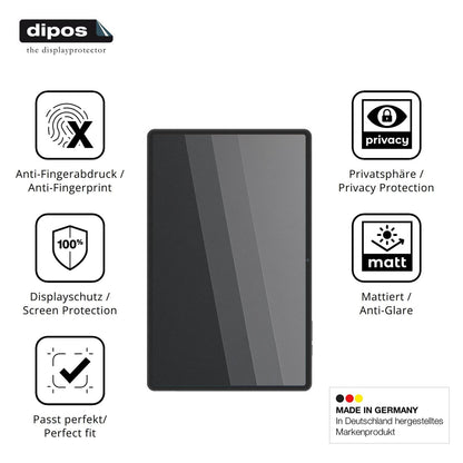 Privatsphäre-Schutz durch Sichtschutz-Folie passend zugeschnitten für Teclast H110