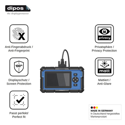 Screen Protector for Topdon ArtiDiag 600 S Privacy Filter 4-Way Protection dipos