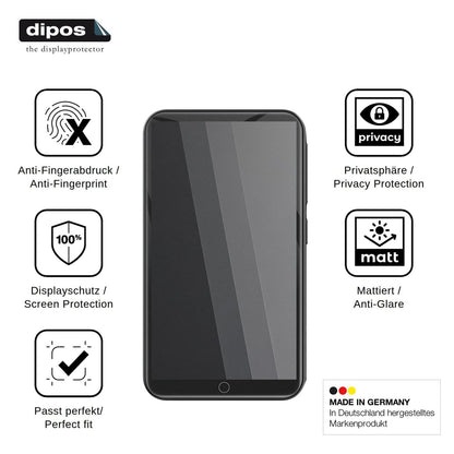 Screen Protector for ZAQE M12 Privacy Filter 4-Way Protection dipos