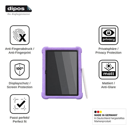 Screen Protector for ZONKO Kinder Tablet 10 Privacy Filter 4-Way Protection dipos