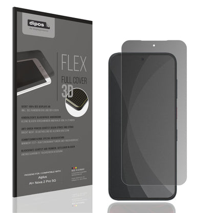 Blickschutzfolie von dipos passend für Aiplus AI+ Nova 2 Pro 5G, 100% Displayabdeckung und blasenfreie Montage