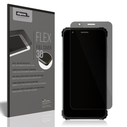 Blickschutzfolie von dipos passend für Blackview BV6600E, 100% Displayabdeckung und blasenfreie Montage