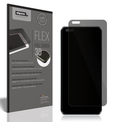 Blickschutzfolie von dipos passend für Honor Magic 5 Pro, 100% Displayabdeckung und blasenfreie Montage