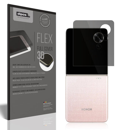 Blickschutzfolie von dipos passend für Honor Magic V Flip2 Aussenseite, 100% Displayabdeckung und blasenfreie Montage