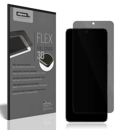 Blickschutzfolie von dipos passend für Honor Play 6T Pro, 100% Displayabdeckung und blasenfreie Montage
