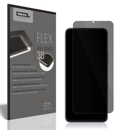 Blickschutzfolie von dipos passend für Honor X8 5G, 100% Displayabdeckung und blasenfreie Montage