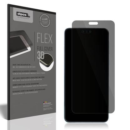 Blickschutzfolie von dipos passend für Huawei Mate 60 Pro, 100% Displayabdeckung und blasenfreie Montage