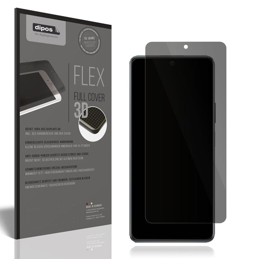 Blickschutzfolie von dipos passend für Huawei Nova 11i, 100% Displayabdeckung und blasenfreie Montage