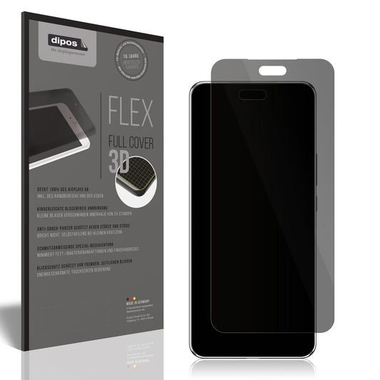 Blickschutzfolie von dipos passend für Huawei Nova 13 Pro, 100% Displayabdeckung und blasenfreie Montage