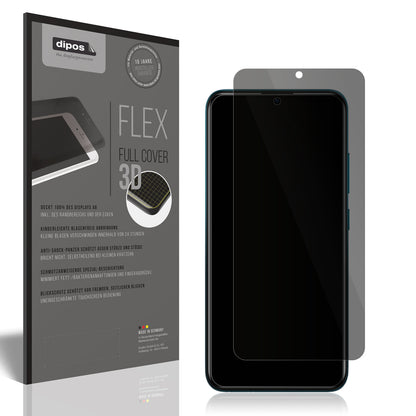 Blickschutzfolie von dipos passend für itel S15 Pro, 100% Displayabdeckung und blasenfreie Montage