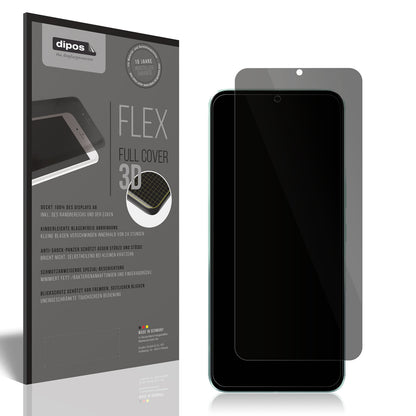 Blickschutzfolie von dipos passend für Itel Vision 3 Plus, 100% Displayabdeckung und blasenfreie Montage